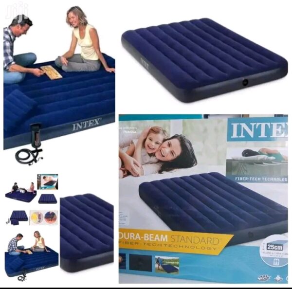 Intex Inflatable Air mattress with hand pump 