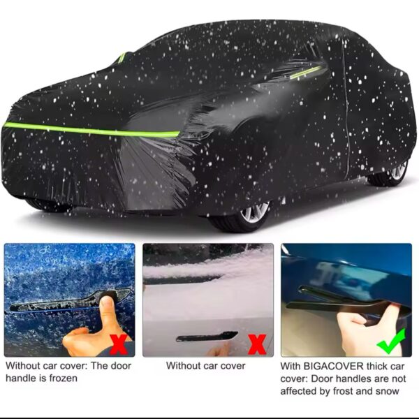 Black Car Cover