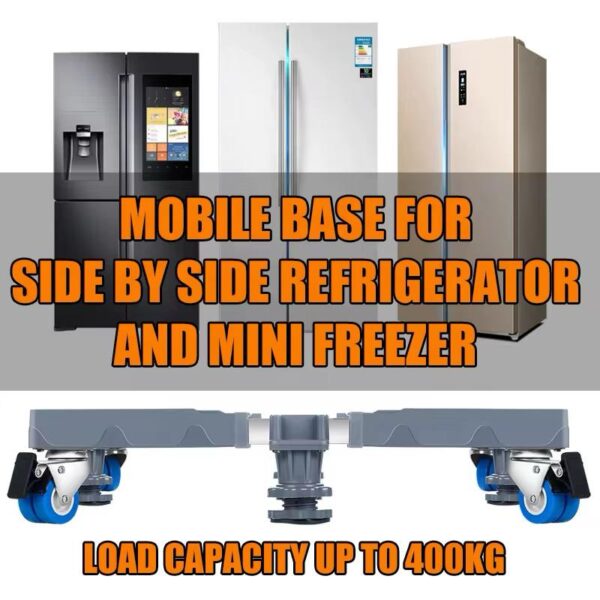 IMG-20241223-WA0855 HEAVY DUTY Adjustable Fridge/ Washing Machine base