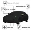Black Car Cover