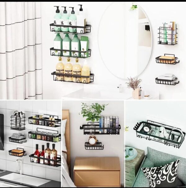 IMG-20250104-WA0054 6pcs set Shower caddy shelf/Bathroom organizer