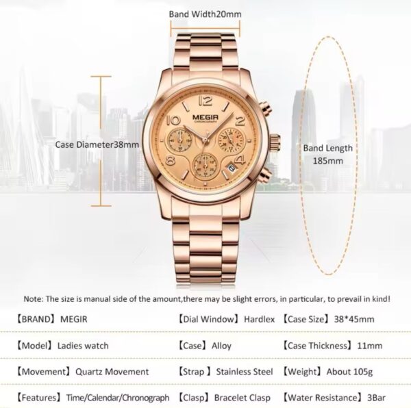 IMG-20250128-WA0886 MEGIR CHRONOGRAPH WATCH