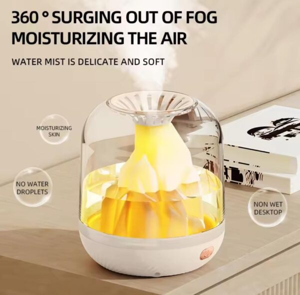 VOLCANO AROMATHERAPY DIFFUSER/ HUMIDIFIER