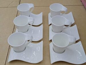 Porcelain Swag cup