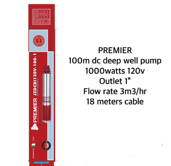Premier submersible pump 1hp