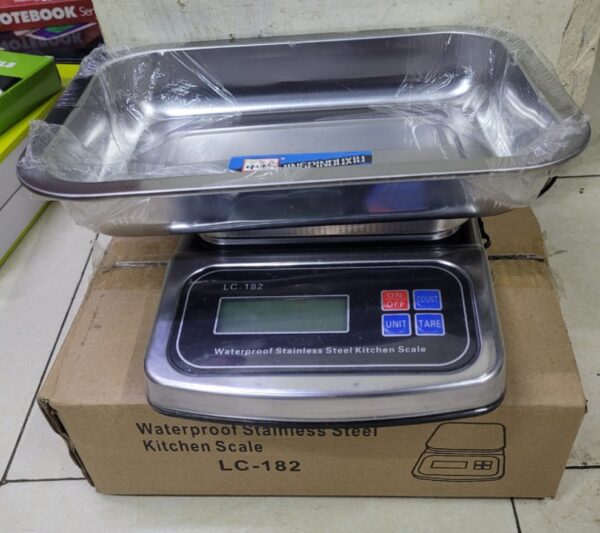 Stainless steel kitchen scale