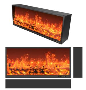 LED Modern Electric Simulated Fireplaces Flame Lamp